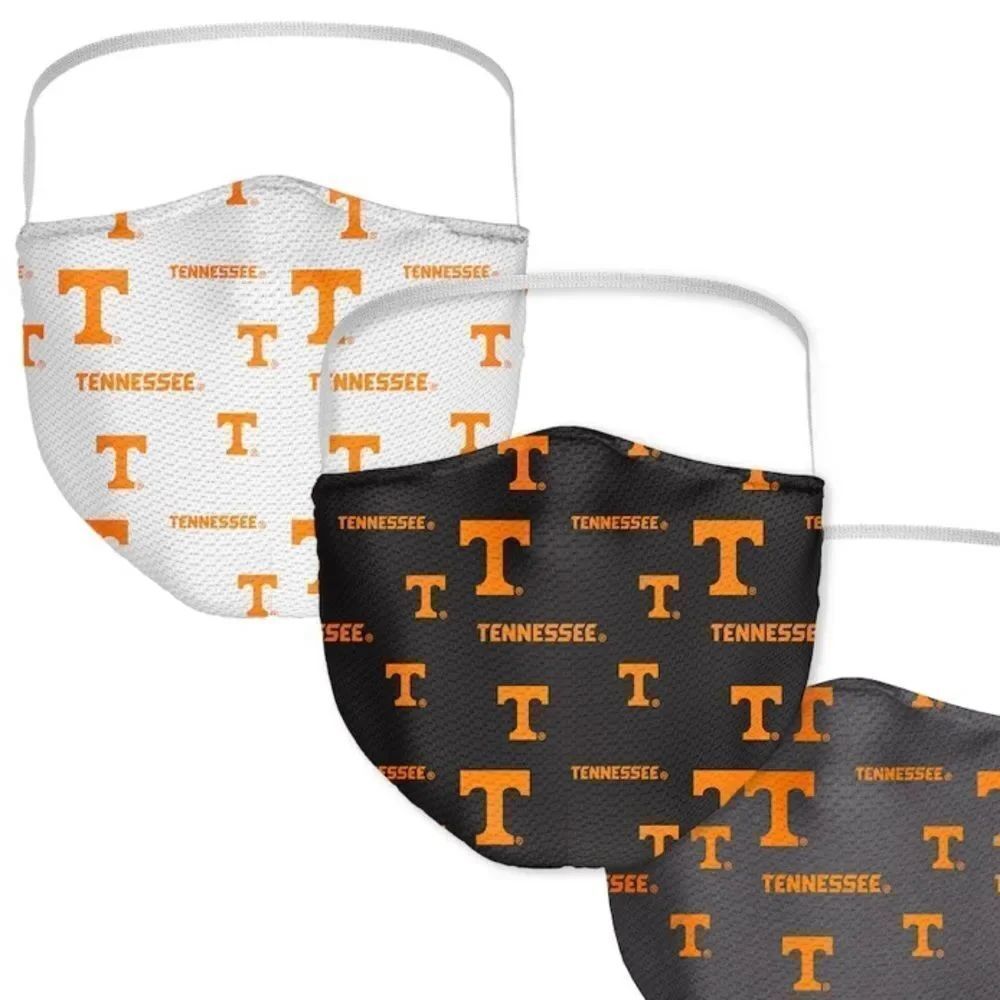New in Package TENNESSEE VOLUNTEERS Face Covering Mask Masks Set of 3